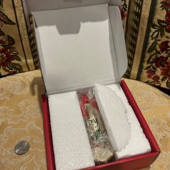 HOLIDAY🎄🎄LENOX “Joy” Sentiment Holiday Heart DISH - Picture 6 of 6